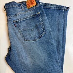 Levi's Classic Straight 559 Sz 42x30 raw hem